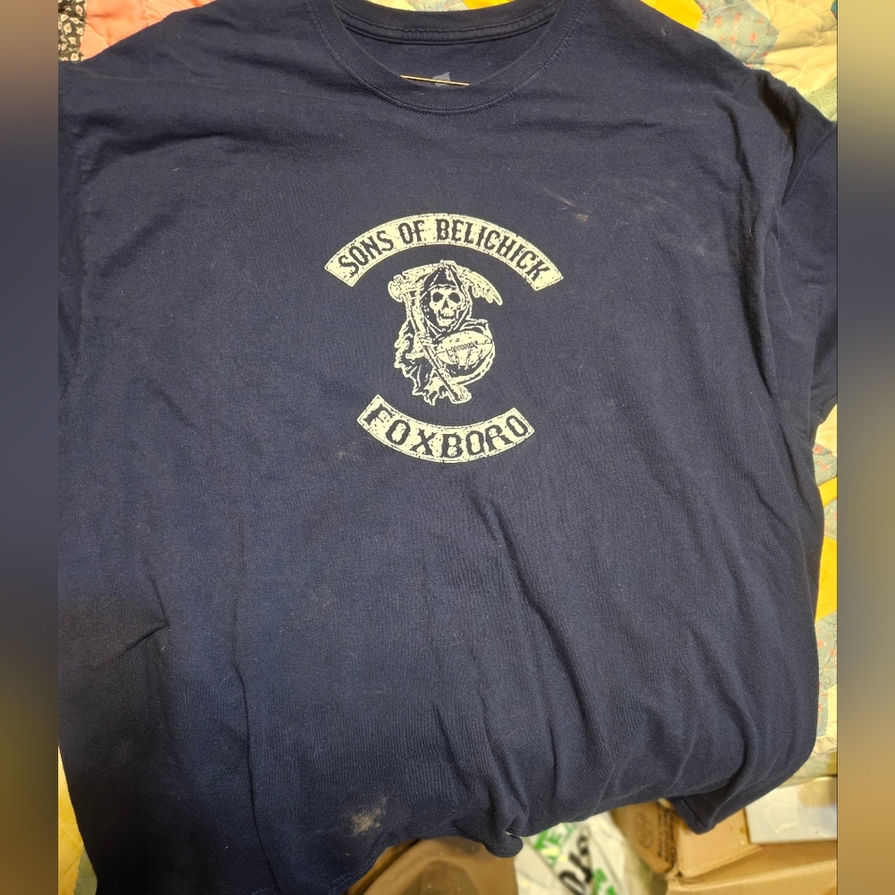 Mens Sons Of Belichick Anarchry Tee